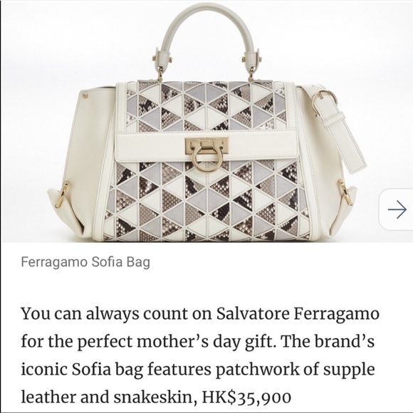 SALVATORE FERRAGAMO Sofia Handbag - Picture 15 of 15